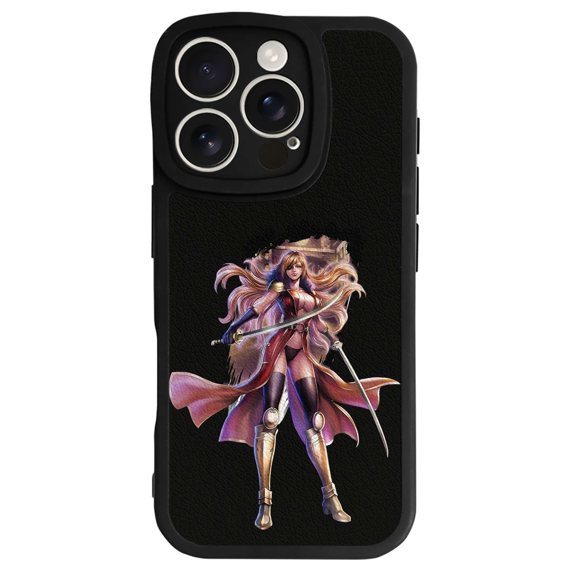 （画像用） 北斗の拳 Fist of the North Star 【iPhone 16シリーズ対応】シリコンスマホケース（レザー調） 材質：シリコン